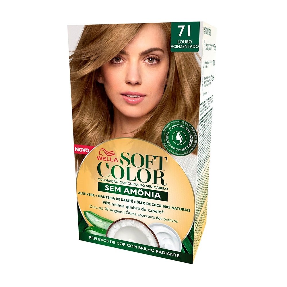 Tintura Soft Color 71 Louro Acinzentado 55g | eFácil