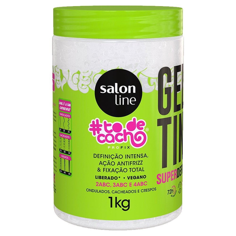 Gelatina Capilar Salon Line To De Cacho Super Definição 1Kg | EFácil