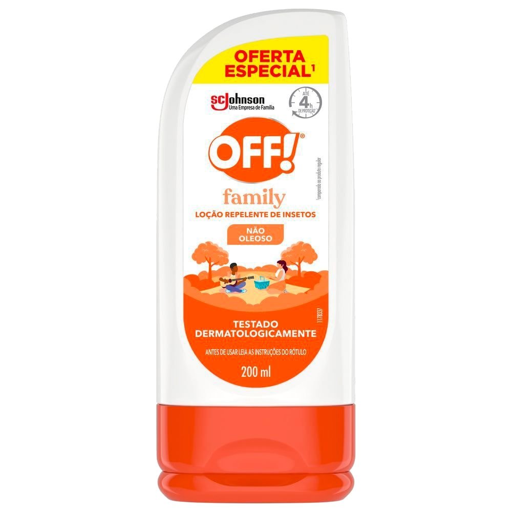 Repelente Off Loção Family 200ml | EFácil