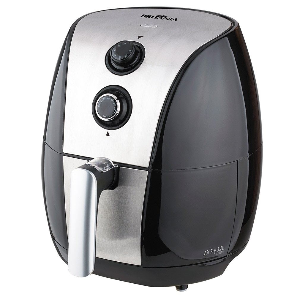 Fritadeira Sem Óleo Britânia Air Fryer BFR02PI 3,2 Litros, 1500W, Preto ...