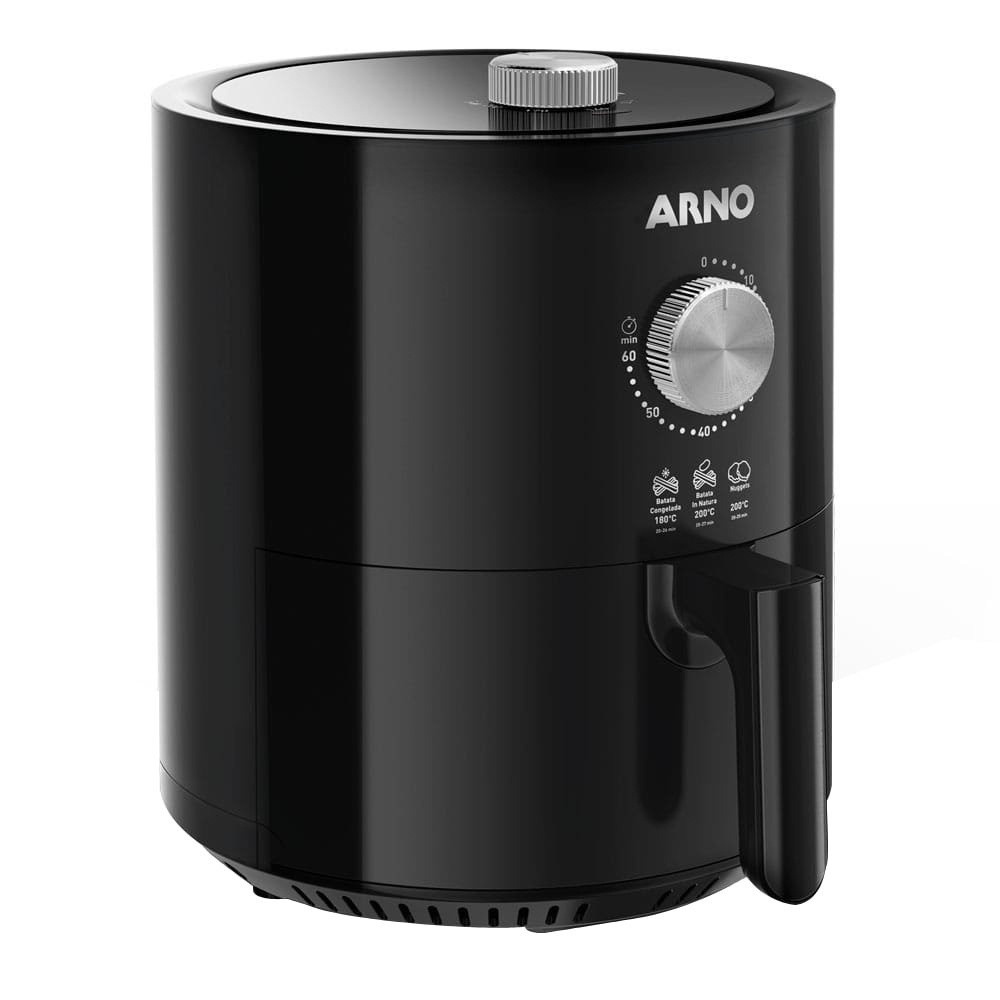 Fritadeira Air Fryer Arno Ultra UFRP, 4,2 Litros, 1620W, Preto | EFácil