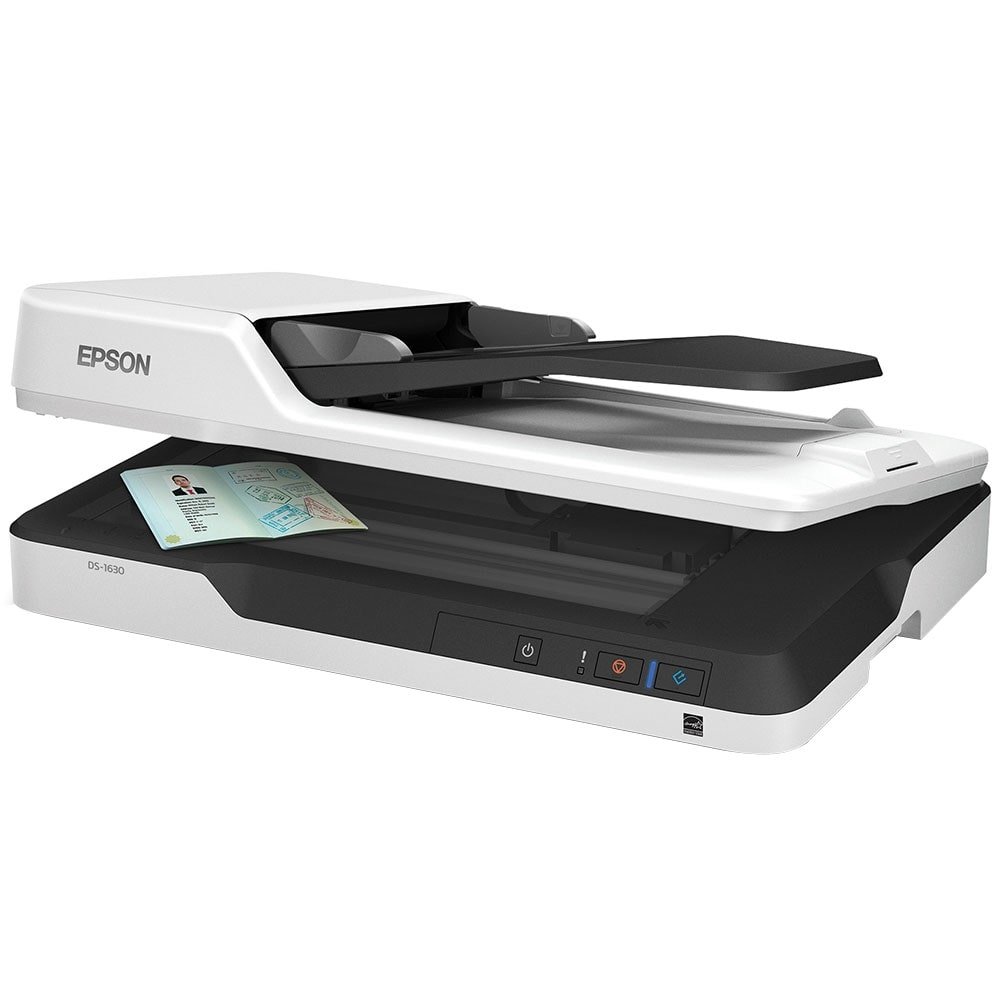 Scanner Epson Workforce Ds 1630 Documentos Duplex Adf Ocr 1200 Dpi Usb Bivolt Efácil 2139