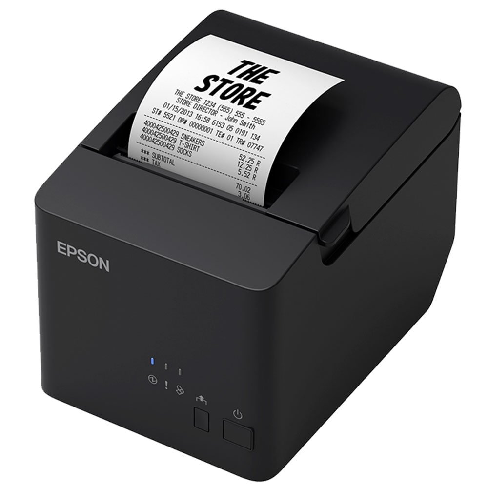 Impressora Térmica Epson Tm T20x Usbserial Preto E Bivolt Efácil 1370