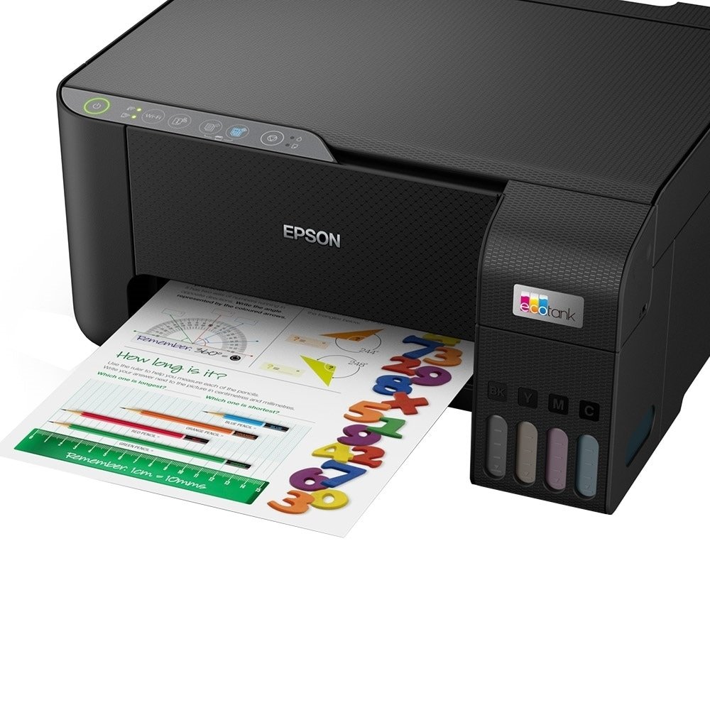 Multifuncional Epson L3250 Ecotank Jato De Tinta Wi Fi Preto Bivolt Efácil 4171