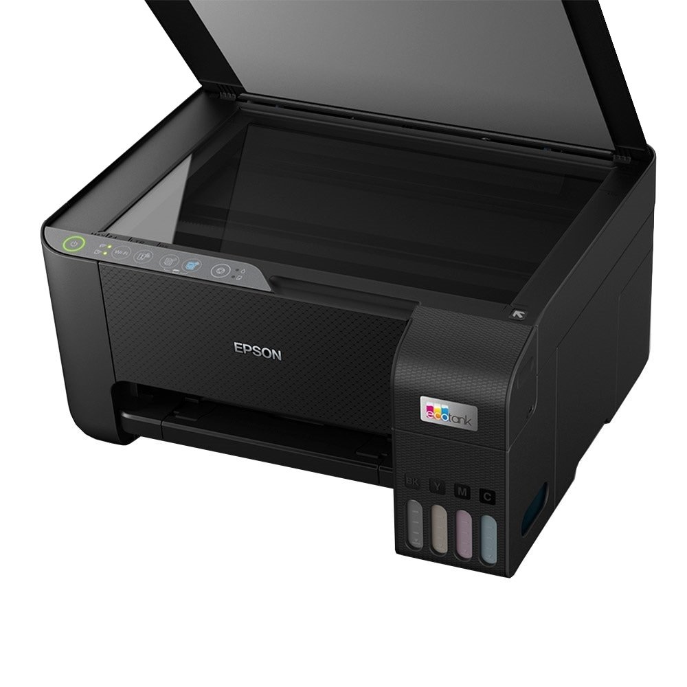 Multifuncional Epson L3250 Ecotank Jato De Tinta Wi Fi Preto Bivolt Efácil 0256