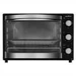 Forno Elétrico de Bancada Britânia 40 Litros BFE40P, com Timer e Grelha, Preto 110V