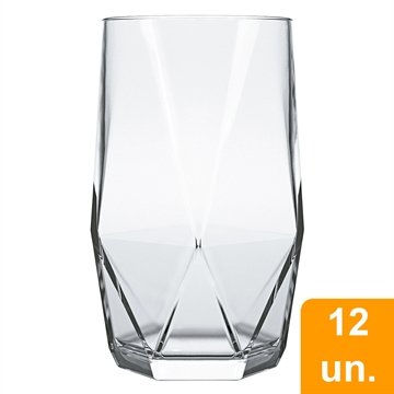 Jogo 12 Copos Chiques 360ml Opera Drinks Vidro Mesa Posta - Marilar - Copos  - Magazine Luiza